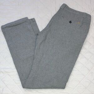 CKS Women’s W32L32.25” tweed like Gray cotton blend Trousers